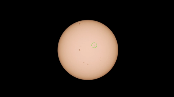 ISS Sun Transit